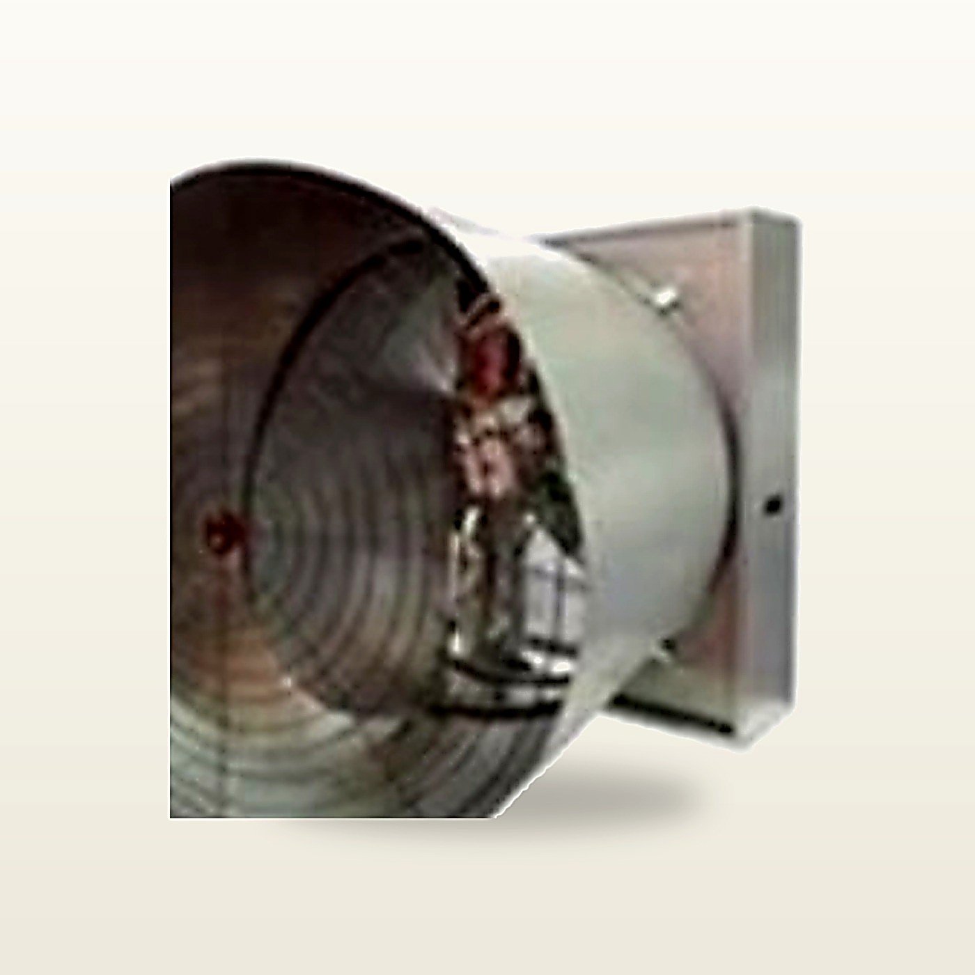 Cone exhaust fan unit